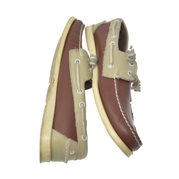 *SEBAGO Dockside Sz 11M Brown Leather Comfort Shoe main image 4